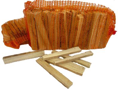 Anzündholz Buche 5 kg Anfeuerholz im Sack Feuerholz trocken ofen fertig