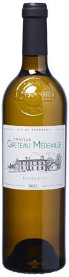 Greteau Medeville 2022 blanc Bordeaux