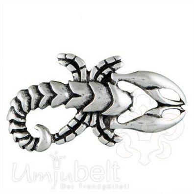 UmjuBelt Schließe Scorpion King silver