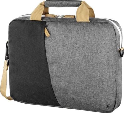 Hama Laptop Tasche Florenz 14,1 Schultergurt 2 Fächer - Schwarz Grau