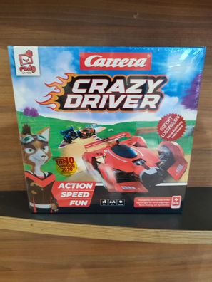 Gamelab 2181-1663 CRAZY DRIVER ACTION. SPEED. FUN powered by Carrera Neu & OVP