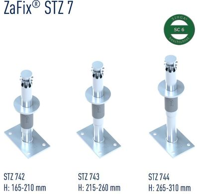Sihga ZaFix® Stützenfuß STZ 7