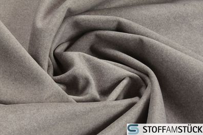 Stoff Polyester Thermo Polar Fleece grau Wärmedämmung isolierend