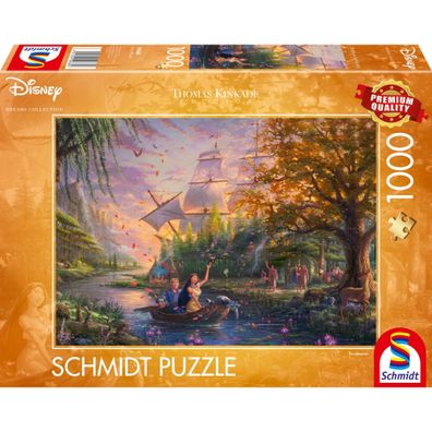 SSP Puzzle Disney, Pocahontas 1000 59688 - Schmidt Spiele 59688 - (Spielwar...