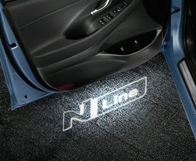 Original Hyundai N-Line LED Leuchten Türprojektion Projektor Logo Emblem 99651ADE00NL