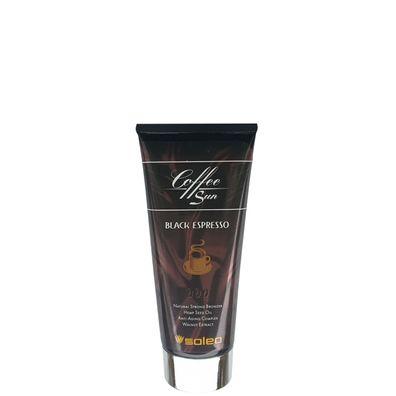 Soleo/ Coffee Sun "Black Espresso" Natural Strong Bronzer 150ml/ Solariumkosmetik