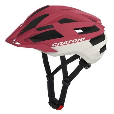 Cratoni Fahrradhelm C-Boost (MTB) rot matt, Gr. S/ M (54-58cm)