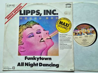 Lipps, Inc. - Funkytown / All Night Dancing 12'' Vinyl Maxi Germany