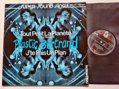 Plastic Bertrand - Tout Petit La Planète 12'' Vinyl Maxi READ FOR Condition!