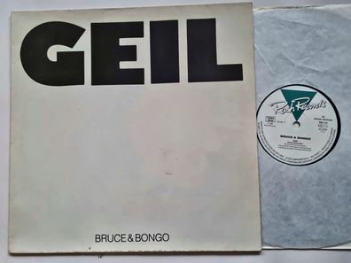 Bruce & Bongo - Geil 12'' Vinyl Maxi Germany