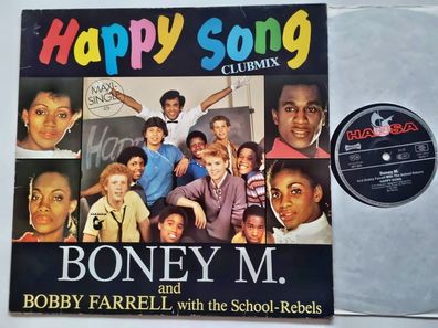 Boney M./ Bobby Farrell - Happy Song (Clubmix) 12'' Vinyl Maxi Germany