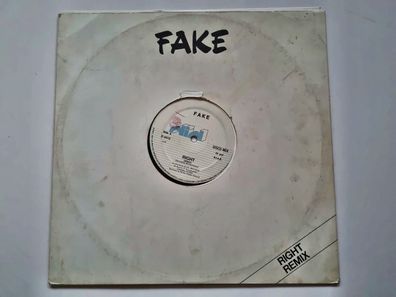 Fake - Right (Remix) / New Art 12'' Vinyl Maxi Italy ITALO DISCO