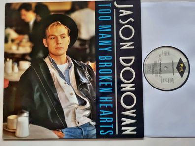 Jason Donovan - Too Many Broken Hearts 12'' Vinyl Maxi Germany