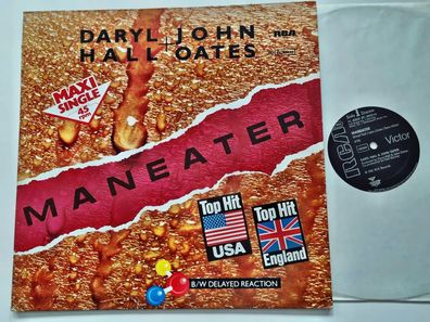Daryl Hall + John Oates - Maneater 12'' Vinyl Maxi Germany