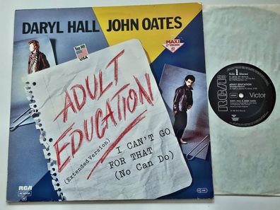 Daryl Hall & John Oates - Adult Education / I Can't Go For That 12'' Vinyl Maxi