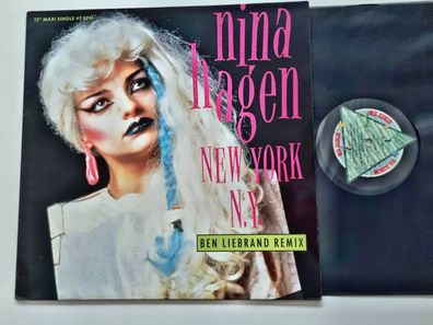 Nina Hagen - New York N.Y. (Ben Liebrand Remix) 12'' Vinyl Maxi Holland