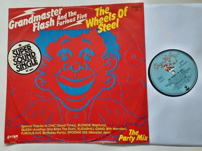 Grandmaster Flash And The Furious Five - The Wheels Of Steel 12'' Vinyl Maxi