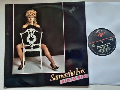 Samantha Fox - Aim To Win 12'' Vinyl Maxi UK