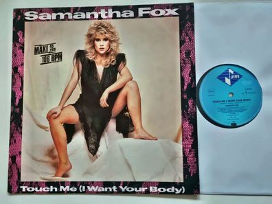 Samantha Fox - Touch Me (I Want Your Body) 12'' Vinyl Maxi Germany