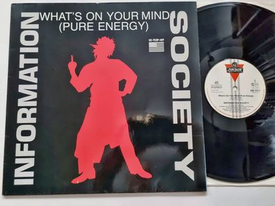 Information Society - What's On Your Mind (Pure Energy) 12'' Vinyl Maxi Germany