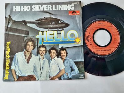 Hello/ Keith Marshall - Hi ho silver lining 7'' Vinyl Germany