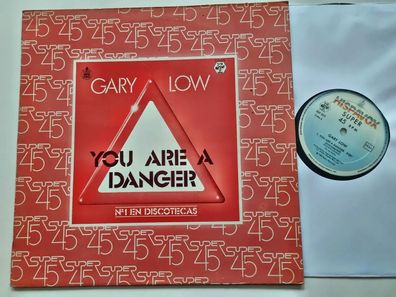Gary Low - You Are A Danger 12'' Vinyl Maxi Spain ITALO DISCO