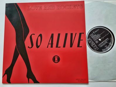 Love And Rockets - So Alive 12'' Vinyl Maxi Germany