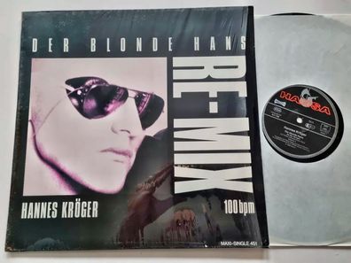 Hannes Kröger - Der Blonde Hans (Re-Mix) 12'' Vinyl Maxi Germany