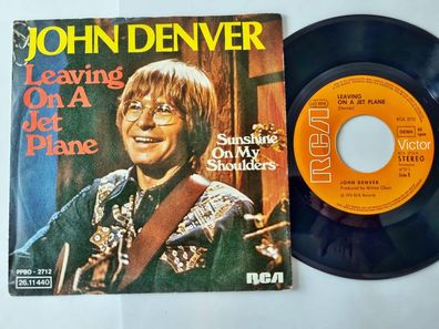 John Denver - Leaving on a jet plane 7'' Vinyl Germany