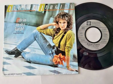 Andrea Jürgens - Allein in der Nacht 7'' Vinyl Germany