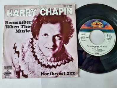 Harry Chapin - Remember when the music 7'' Vinyl Germany