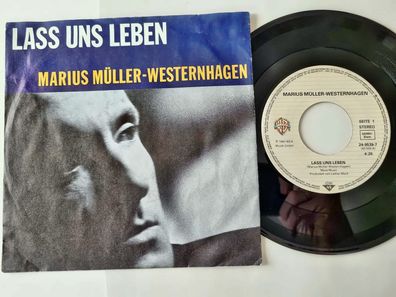 Marius Müller-Westernhagen - Lass uns leben 7'' Vinyl Germany