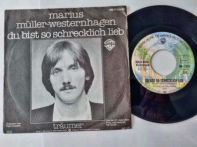 Marius Müller-Westernhagen - Du bist so schrecklich lieb 7'' Vinyl Germany