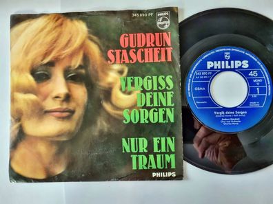 Gudrun Stascheit - Vergiss deine Sorgen 7'' Vinyl Germany