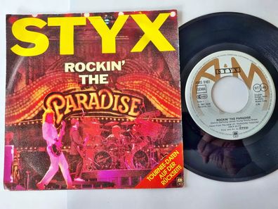 Styx - Rockin' the paradise 7'' Vinyl Holland