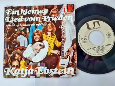 Katja Ebstein - Ein kleines Lied vom Frieden 7'' Vinyl Germany Different COVER