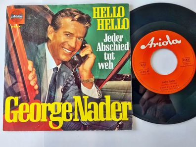 George Nader - Hello Hello 7'' Vinyl Germany/ Jerry Cotton