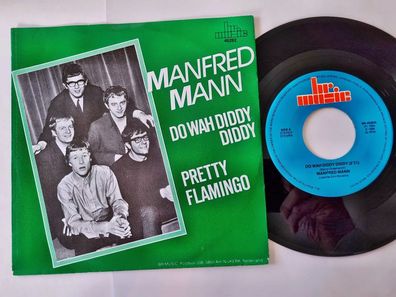 Manfred Mann - Do wah diddy diddy/ Pretty flamingo 7'' Vinyl Holland