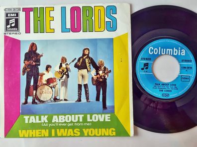 The Lords - Talk about love 7'' Vinyl Germany