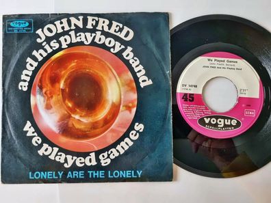 John Fred & His Playboy Band - We played games 7'' Vinyl Germany