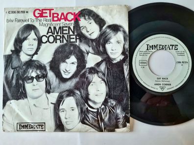 Amen Corner - Get back 7'' Vinyl Germany/ The Beatles