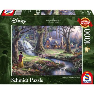 Puzzle Thomas Kinkade: Disney Schneewittchen - Schmidt Spiele 59485 - (Spielwaren ...