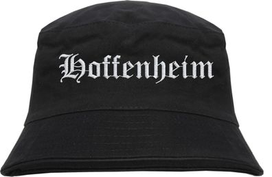 Hoffenheim Fischerhut - Altdeutsch - bestickt - Bucket Hat Anglerhut Hut