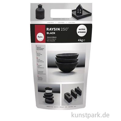 Rayher Gießpulver Raysin 250 schwarz Beutel 4 kg 34480576