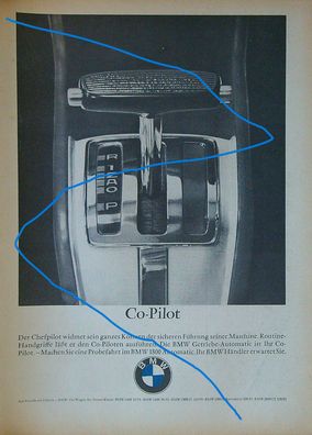 Originale alte Reklame Werbung BMW 1800 v. 1965 (21)
