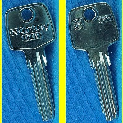 Schlüsselrohling Börkey 1749 für verschiedene Abus Extra-Classe Profilzylinder