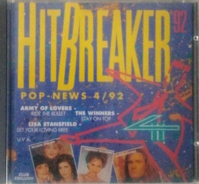 Musik CD Hitbreaker 1992 Pop New 4 / 1992