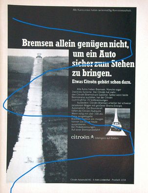 Originale alte Reklame Werbung Citroen DS 19 21 v. 1969 (3)