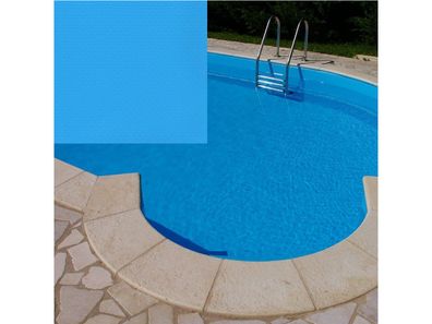 Poolfolie Schwimmbadfolie 2m x 25m 1,5mm blau acrylbeschichtet elbe blueline