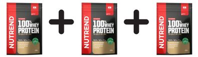 3 x 100% Whey Protein, Strawberry- 400g